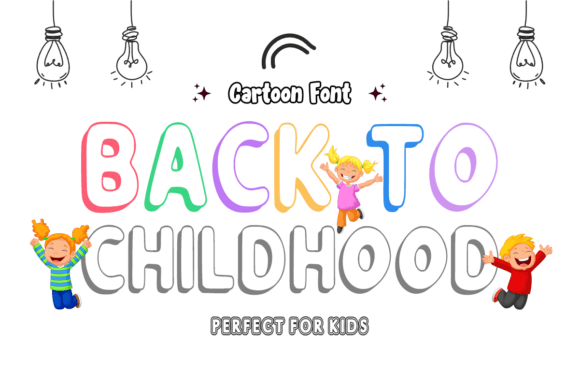Back to Childhood Font