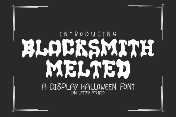 Blocksmith Melted Font for Bold Branding