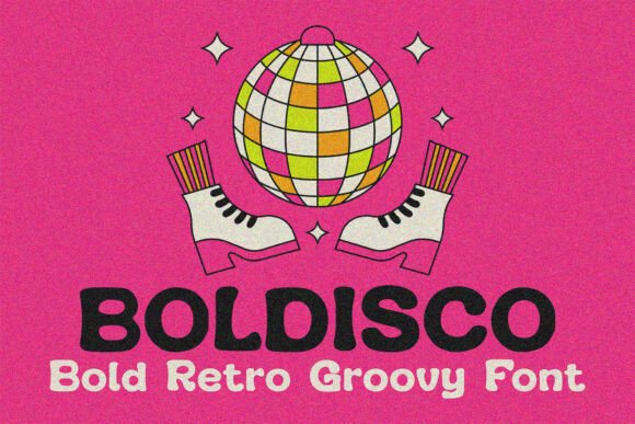 Boldisco – Retro Display Font