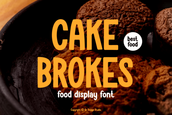 Cake Brokes Font Review