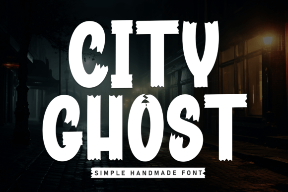 City Ghost Font for Business Branding