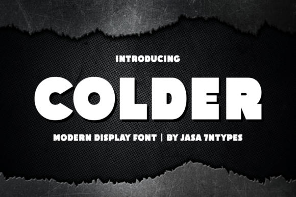 Colder: A Bold Font for Business Impact