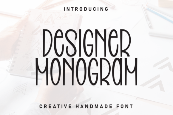 Designer Monogram Font