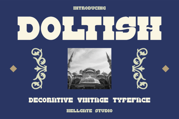Doltish Font: Vintage Charm for Digital Campaigns