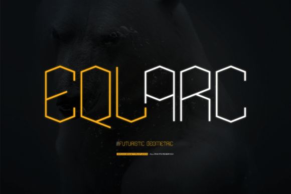 Eqlarc 1 Font for Creative Makers