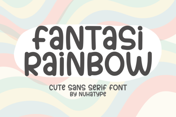 Fantasi Rainbow Font