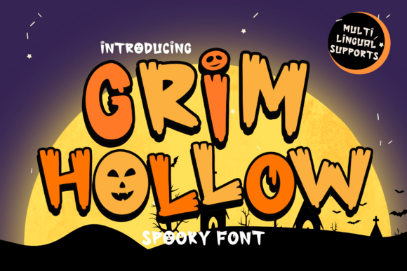 Grim Hollow Font for Halloween Campaigns