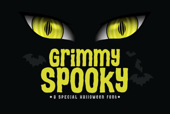 Grimmy Spooky Font for Halloween Campaigns