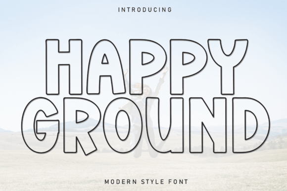 Happy Ground Font for Creative Projects