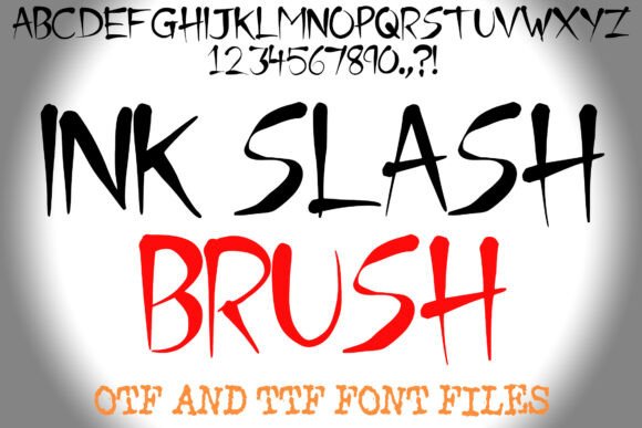 Ink Slash Brush Font Review