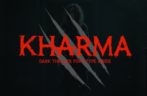 Kharma: A Chilling Font for Bold Branding