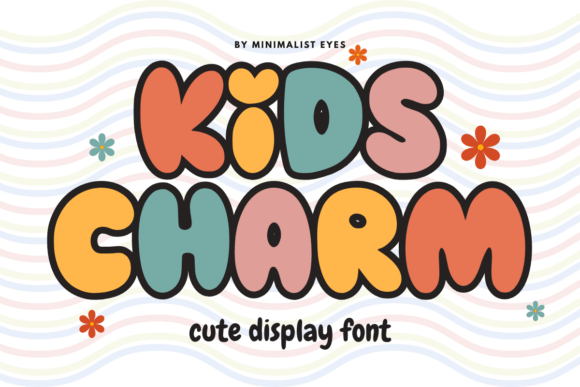 Kids Charm Font for Editorial Design