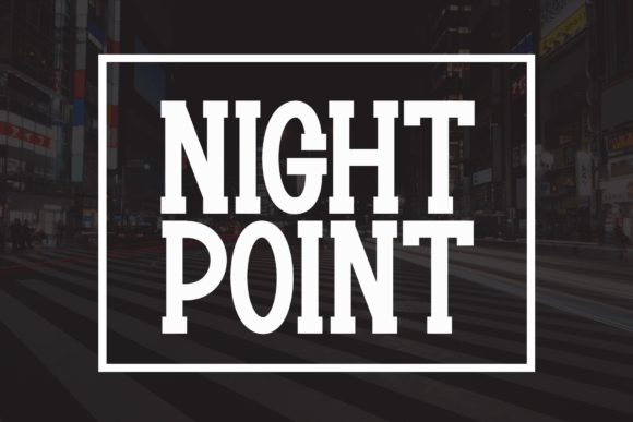 Night Point Font Review