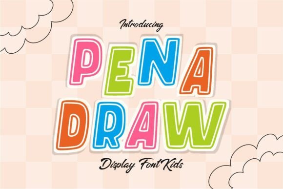 Pena Draw: A Font for Curious Minds