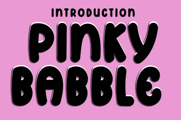 Pinky Babble Font for Business Branding