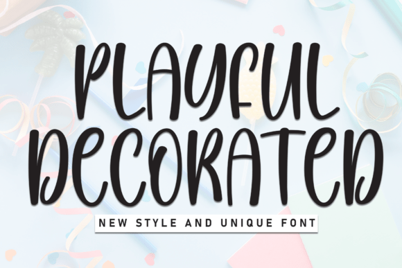 Playful Decorated Font Review