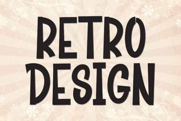 Retro Design Font Review