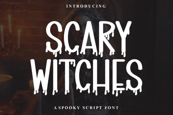 Scary Witches Font for Creative Campaigns