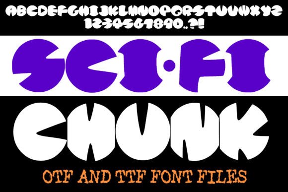 Sci-fi Chunk Font
