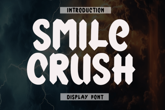 Smile Crush Font for Web Design