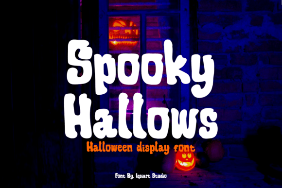 Spooky Hallows Font for Halloween Campaigns