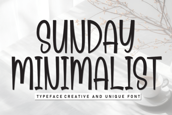 Sunday Minimalist Font