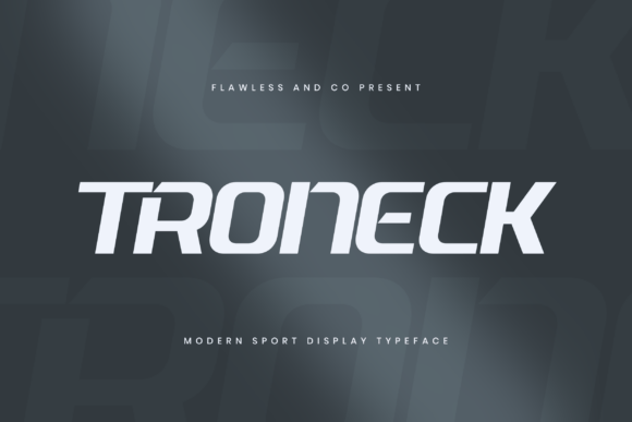 Troneck Font for Bold Campaigns