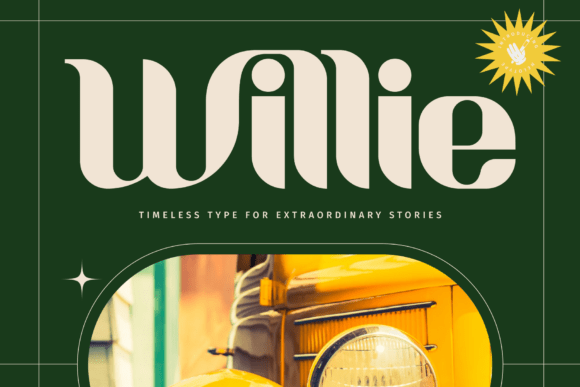 Willie: A Vintage Display Font