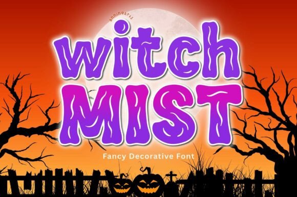 Witchmist: A Spooky-Cute Font for Business Branding