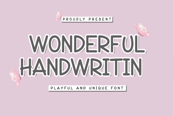 Wonderful Handwritin Font