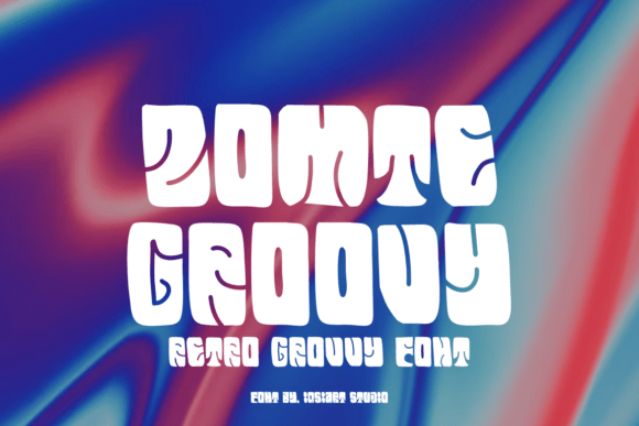 Zomte Groovy Font